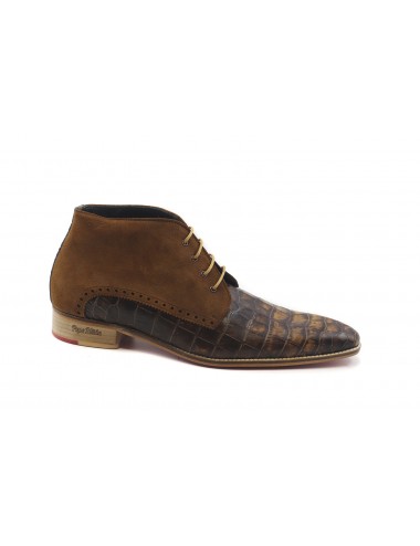 Boots chukka homme en cuir tendances - Accessoires pour chaussures