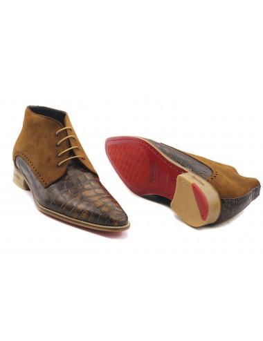 Boots chukka homme en cuir tendances - Accessoires pour chaussures