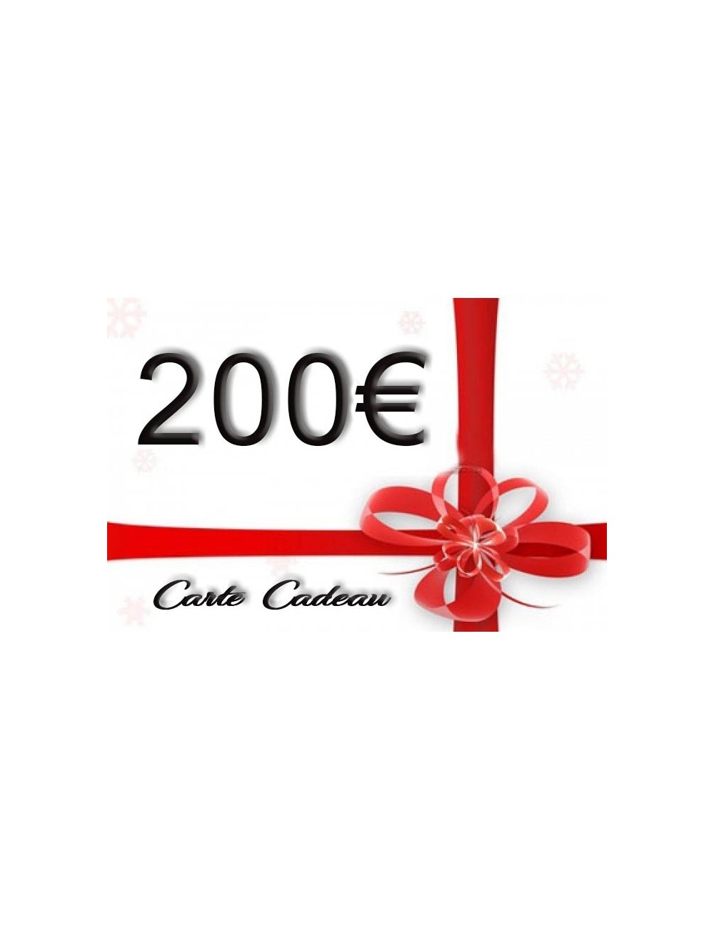 Carte Cadeau 200€ - Accessoires pour chaussures