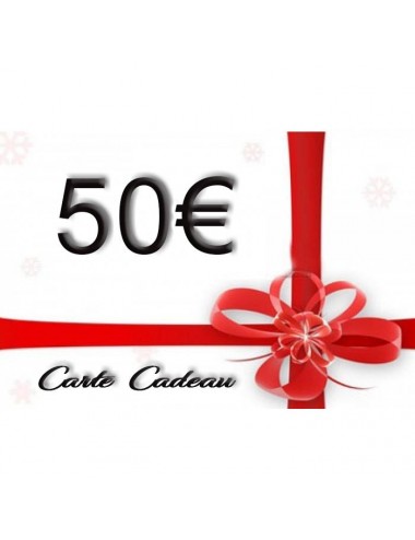 Carte Cadeau 50€ - Accessoires pour chaussures