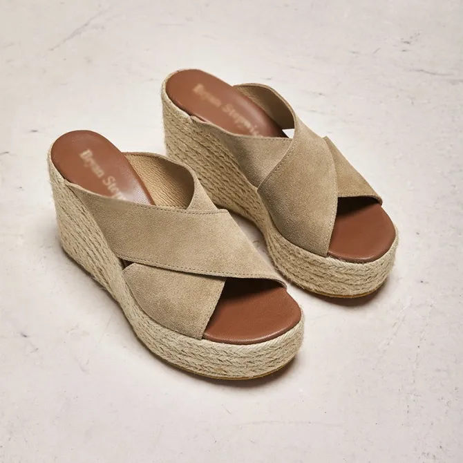 copy of Espadrilles compensées cuir - Accessoires pour chaussures