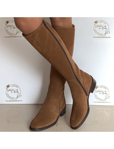 Bottes femme marron sans talon hotsell