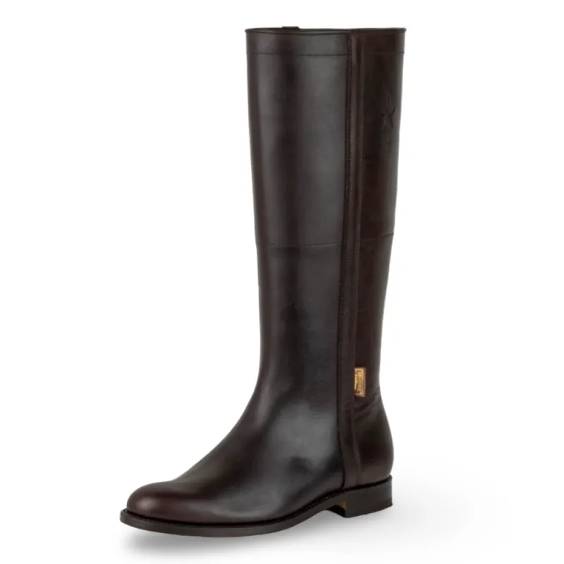 Bottes Texane/Camarguaise En Cuir - 1975 - Taille 42 EU (7,5 UK) - Vintage
