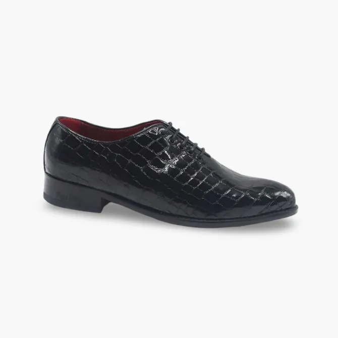 Chaussures Oxford cuir croco verni - Accessoires pour chaussures
