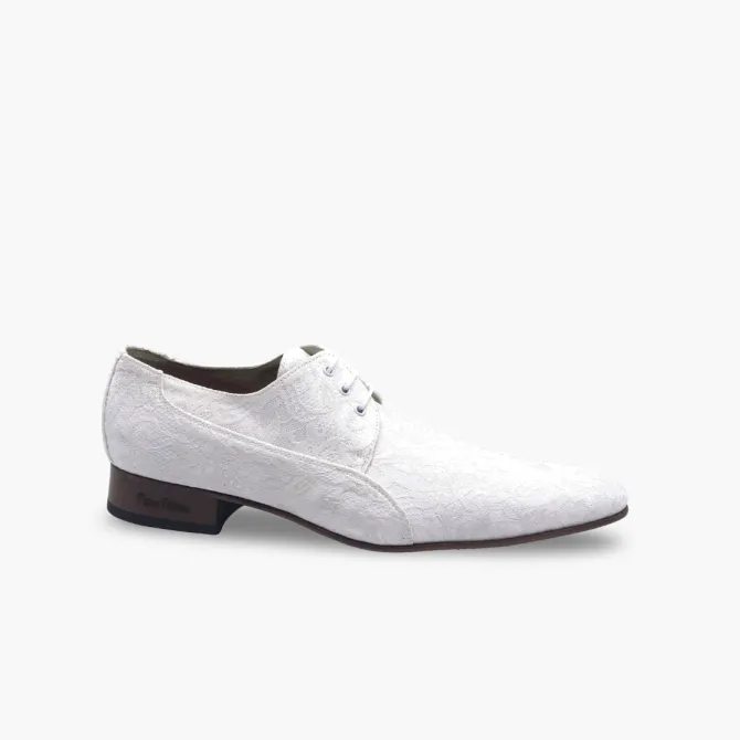Chaussures dentelle blanche homme - Accessoires pour chaussures
