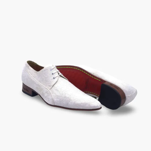Chaussures dentelle blanche homme - Accessoires pour chaussures
