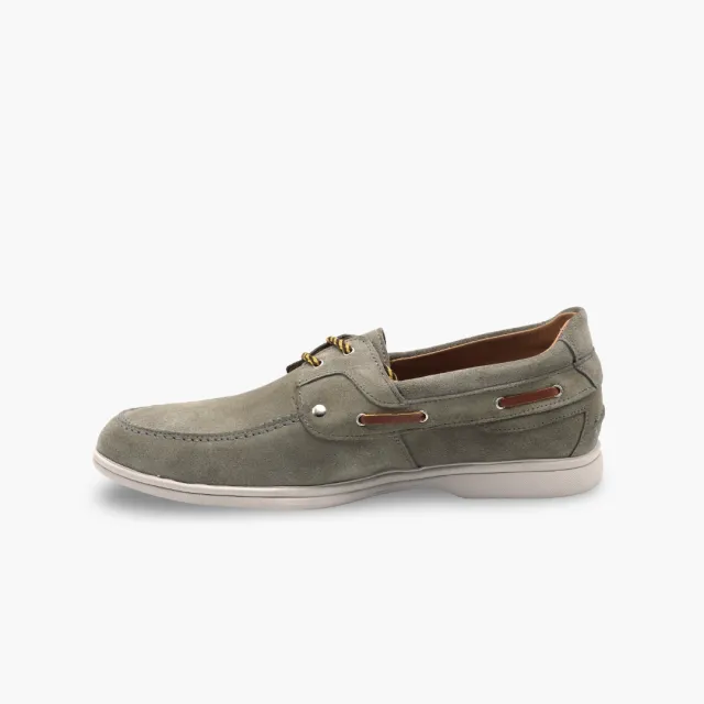 Slippers homme daim kaki - Accessoires pour chaussures
