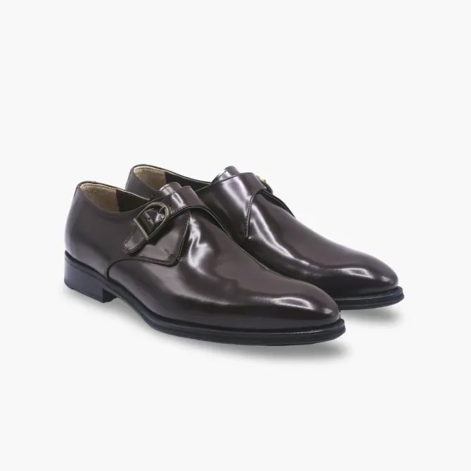 Chaussures boucle homme en veau marron - Accessoires pour chaussures