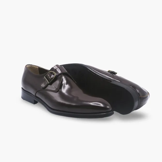 Chaussures boucle homme en veau marron - Accessoires pour chaussures