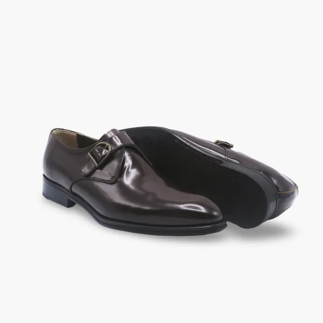 Chaussures boucle homme en veau marron - Accessoires pour chaussures