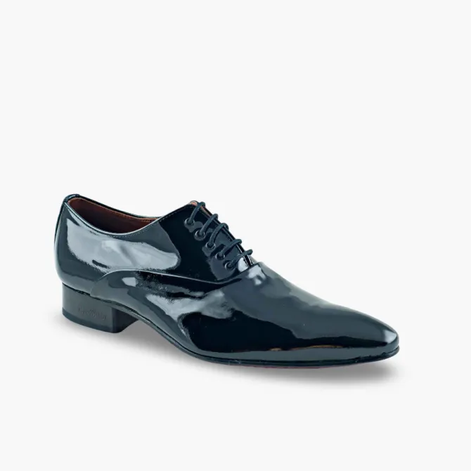 Richelieu vernis cuir noir homme - Accessoires pour chaussures