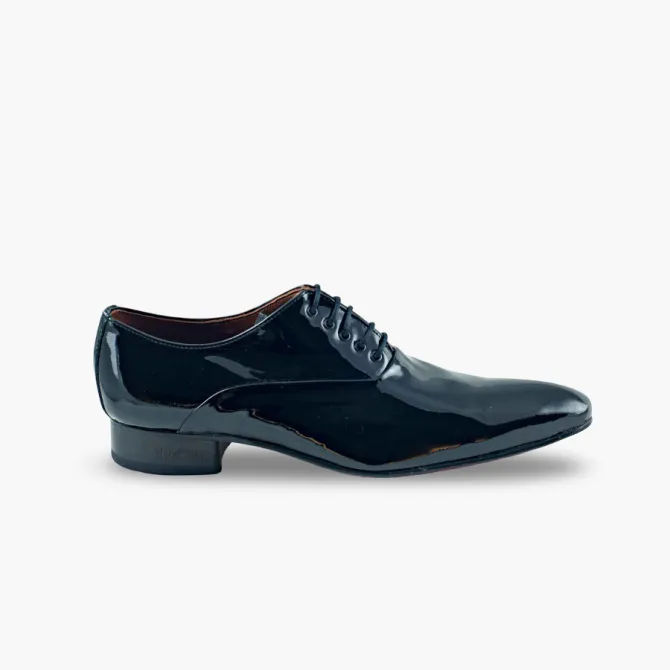 Richelieu vernis cuir noir homme - Accessoires pour chaussures