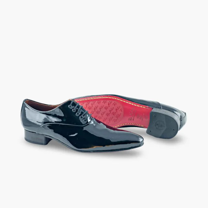 Richelieu vernis cuir noir homme - Accessoires pour chaussures