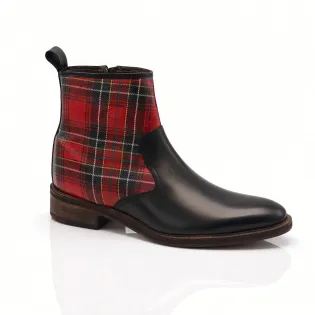 Bottines homme écossaises tendance - Bottines hommes artisanales
