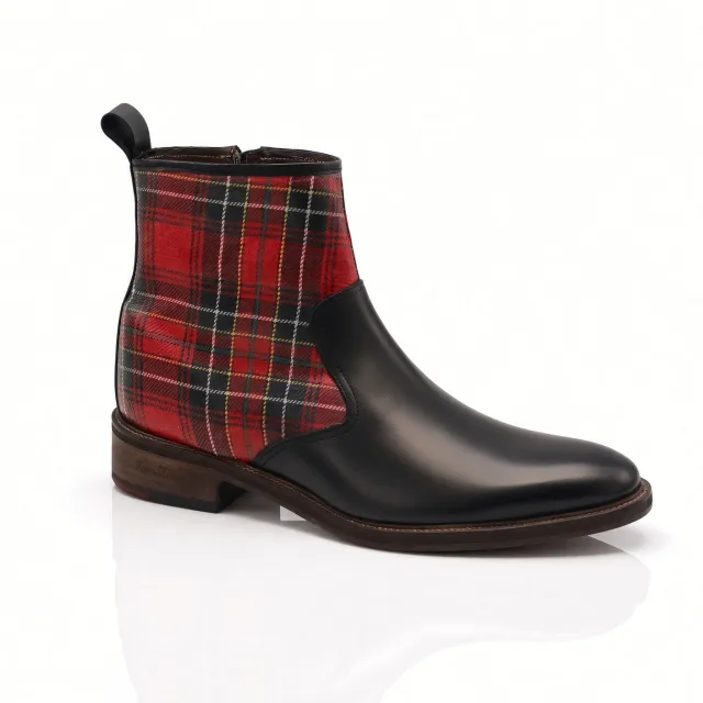 Bottines homme écossaises tendance - Bottines hommes artisanales