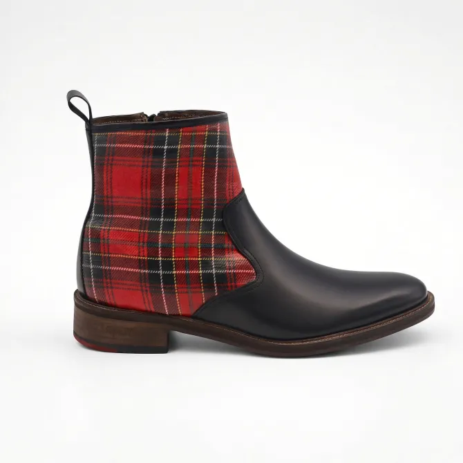 Bottines homme écossaises tendance - Bottines hommes artisanales