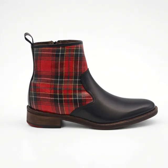 Bottines homme écossaises tendance - Bottines hommes artisanales