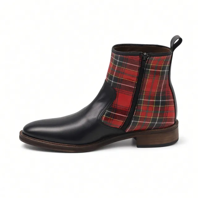 Bottines homme écossaises tendance - Bottines hommes artisanales