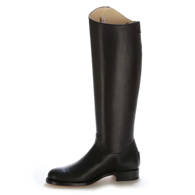 Bottes équitation cuir noir coupe anatomique - Bottes équitation