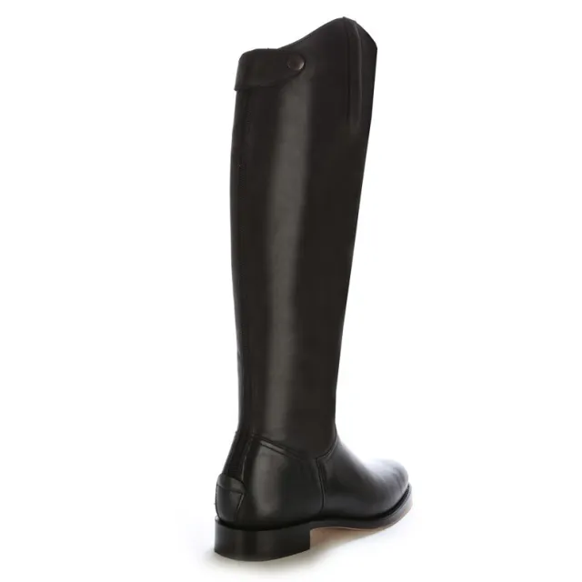 Bottes équitation cuir noir coupe anatomique - Bottes équitation