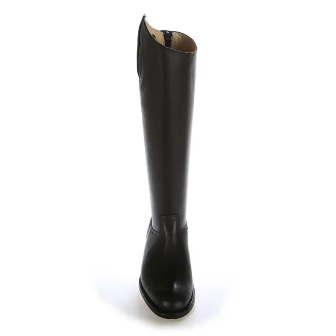 Bottes équitation cuir noir coupe anatomique - Bottes équitation