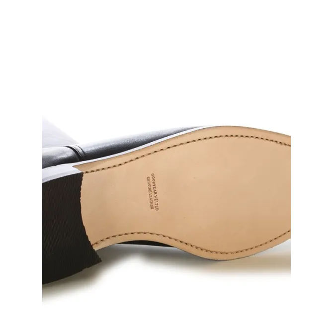 Bottes équitation cuir noir coupe anatomique - Bottes équitation