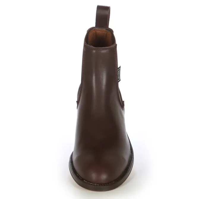 Bottines femme Chelsea marron - Bottines femme artisanales