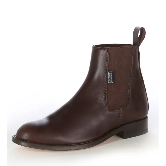 Bottines femme Chelsea marron - Bottines femme artisanales
