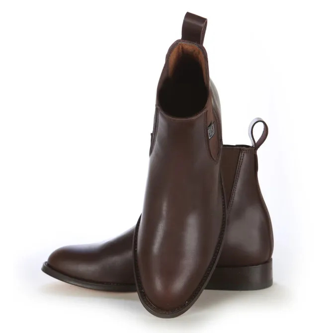Bottines femme Chelsea marron - Bottines femme artisanales
