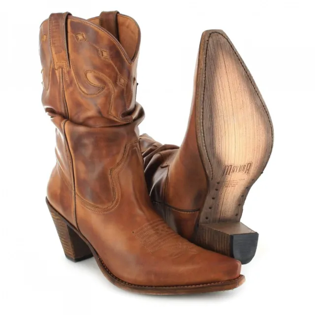 Santiags femme a talon - Bottes santiag et country artisanales