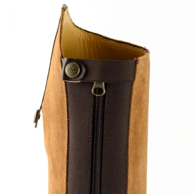 Botte femme cuir bicolore élégante - Bottes moto sur mesure