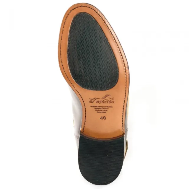 Botte femme cuir bicolore élégante - Bottes moto sur mesure