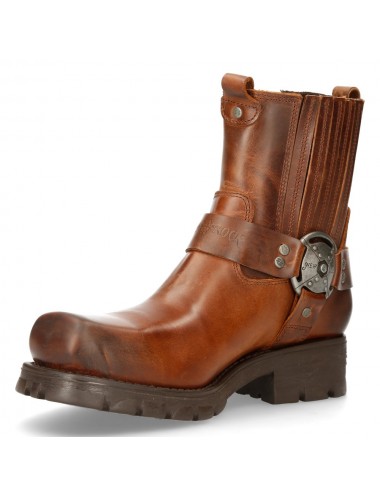 Boots motardes rock cuir - Accessoires pour chaussures
