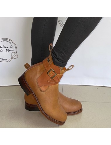 copy of Bottines cuir marron ibériques - Accessoires pour chaussures